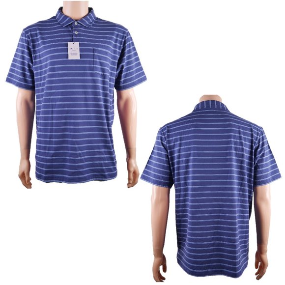 Peter Millar Men's Seaside Wash Pocket Polo Shirt - Picture 5 of 5